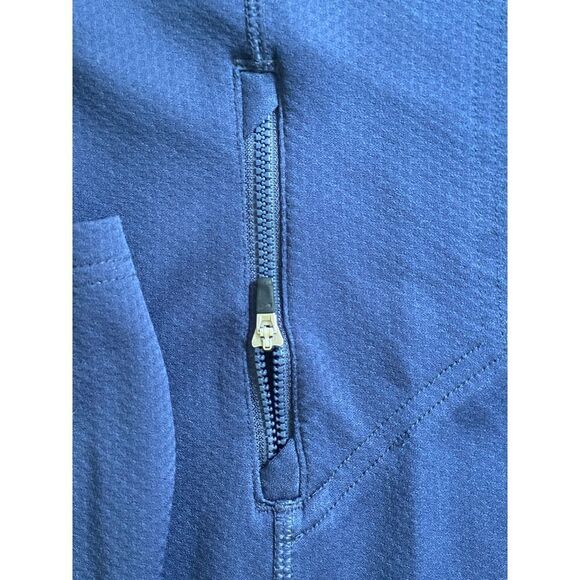 Nike Dri-FIT Men's Quarter-Zip Golf Pullover Navy Blue Top Georgetown - Picture 4 of 9